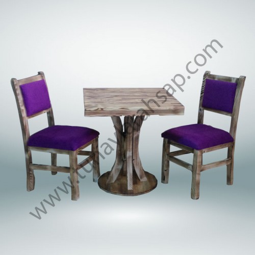 mss0021 Duygu Ahşap Masa Sandalye